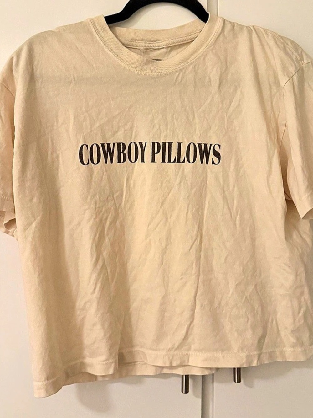 thebiggracielou Graphic Short Sleeve Tee in Beige